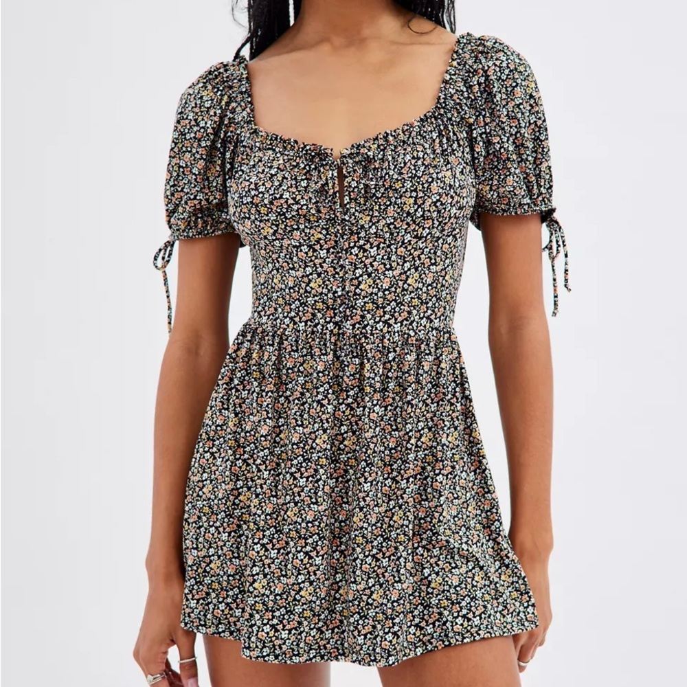 Urban Outfitters Jessa Floral Romper